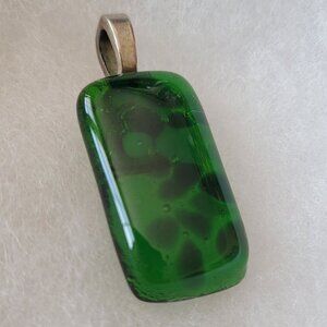 Pendant: Artist-Made Glass and Silver